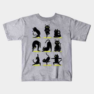 Bombay Cat Yoga Kids T-Shirt